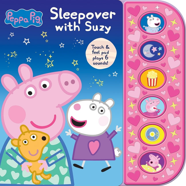 Book cover for Peppa Pig: Sleepover with Suzy Sound Book