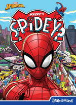 Book cover for Marvel Spider-Man: Where's Spidey? Look and Find