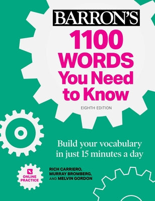 Book cover for 1100 Words You Need to Know + Online Practice: Build Your Vocabulary in Just 15 Minutes a Day!