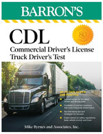 Book cover for CDL: Commercial Driver's License Truck Driver's Test, Fifth Edition: Comprehensive Subject Review + Practice