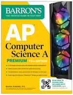 Book cover for AP Computer Science a Premium, 2024: 6 Practice Tests + Comprehensive Review + Online Practice
