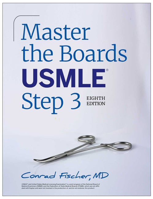 Book cover for Master the Boards USMLE Step 3, Eighth Edition (2026)