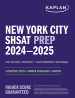 Book cover for New York City Shsat Prep 2024-2025: 3 Practice Tests + Proven Strategies + Review