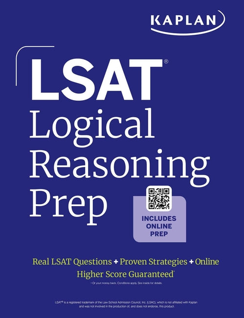 Book cover for LSAT Logical Reasoning Prep: Complete Strategies and Tactics for Success on the LSAT Logical Reasoning Sections