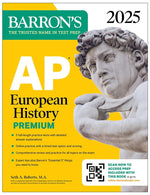 Book cover for AP European History Premium, 2025: Prep Book with 5 Practice Tests + Comprehensive Review + Online Practice