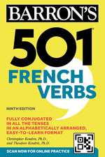 Book cover for 501 French Verbs, Ninth Edition