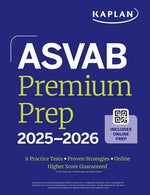 Book cover for ASVAB Premium Prep 2025-2026