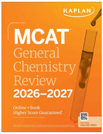 Book cover for MCAT General Chemistry Review 2026-2027: Online + Book