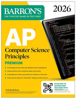 Book cover for AP Computer Science Principles Premium, 2026: Prep Book with 6 Practice Tests + Comprehensive Review + Online Practice