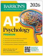 Book cover for AP Psychology Premium, 2026: Prep Book with 3 Practice Tests + Comprehensive Review + Online Practice