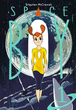 Book cover for Stephen McCranie's Space Boy Volume 1