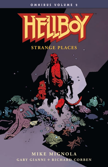 Book cover for Hellboy Omnibus Volume 2: Strange Places