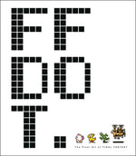 Book cover for Ff Dot: The Pixel Art of Final Fantasy