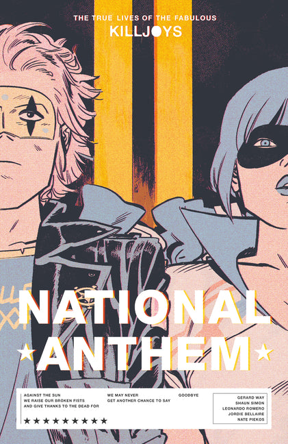 Book cover for True Lives of the Fabulous Killjoys: National Anthem