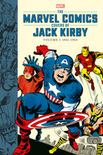 Book cover for Marvel Comics Covers of Jack Kirby Volume 1
