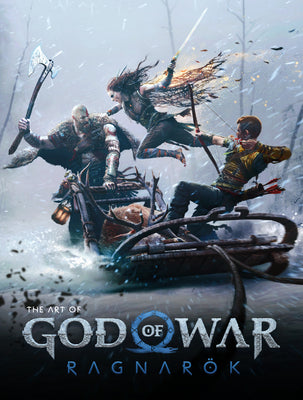 Book cover for The Art of God of War Ragnarök