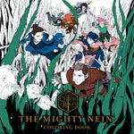 Book cover for Critical Role: The Mighty Nein Coloring Book