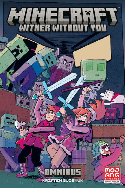 Book cover for Minecraft Omnibus Volume 2: Wither Without You