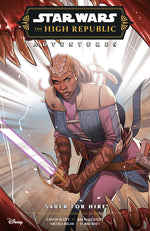 Book cover for Star Wars: The High Republic Adventures Phase III--Saber for Hire