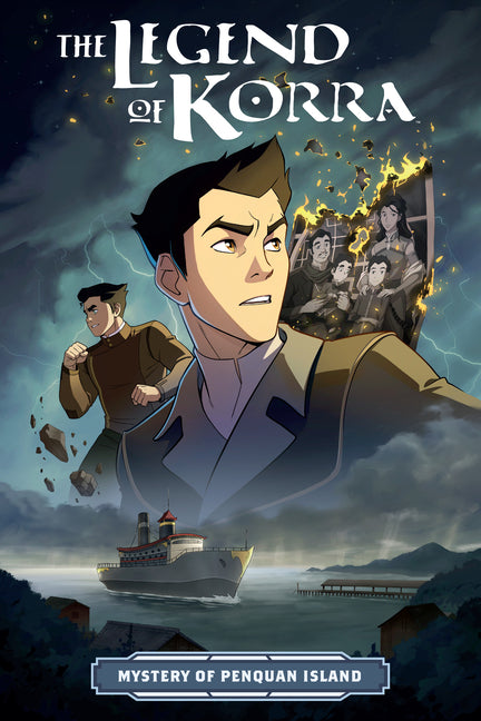 Book cover for Legend of Korra: The Mystery of Penquan Island