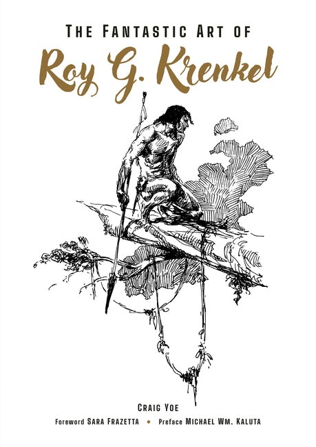 Book cover for Fantastic Art of Roy G. Krenkel