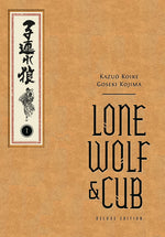 Book cover for Lone Wolf and Cub Deluxe Edition Volume 1
