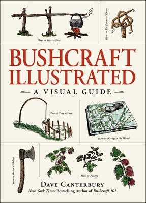 Book cover for Bushcraft Illustrated: A Visual Guide