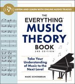 Book cover for Everything Music Theory Book, 3rd Edition: Take Your Understanding of Music to the Next Level
