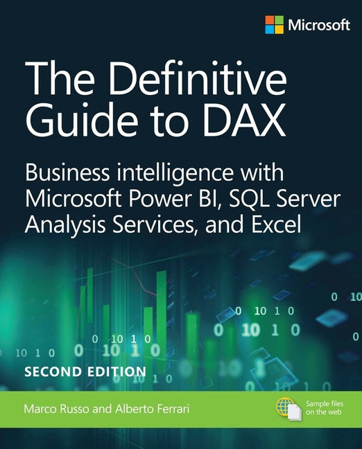 Book cover for Definitive Guide to Dax: Business Intelligence for Microsoft Power Bi, SQL Server Analysis Services, and Excel