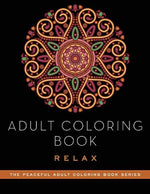 Book cover for Adult Coloring Book: Relax