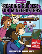 Book cover for Reading Success for Minecrafters: Grades 3-4