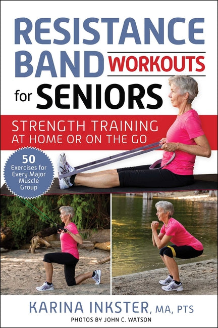 Book cover for Resistance Band Workouts for Seniors: Strength Training at Home or on the Go