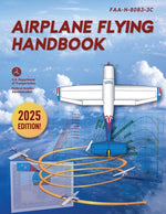 Book cover for Airplane Flying Handbook: Faa-H-8083-3c (2025)