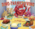 Book cover for Dino-Thanksgiving