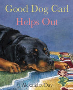 Book cover for Good Dog Carl Helps Out Board Book