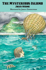Book cover for Mysterious Island