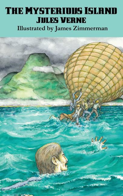 Book cover for Mysterious Island
