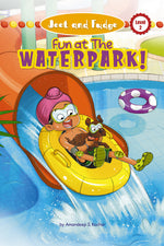 Book cover for Jeet and Fudge: Fun at the Waterpark (Library)