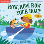 Book cover for Indestructibles: Row, Row, Row Your Boat: Chew Proof - Rip Proof - Nontoxic - 100% Washable (Book for Babies, Newborn Books, Safe to Chew)