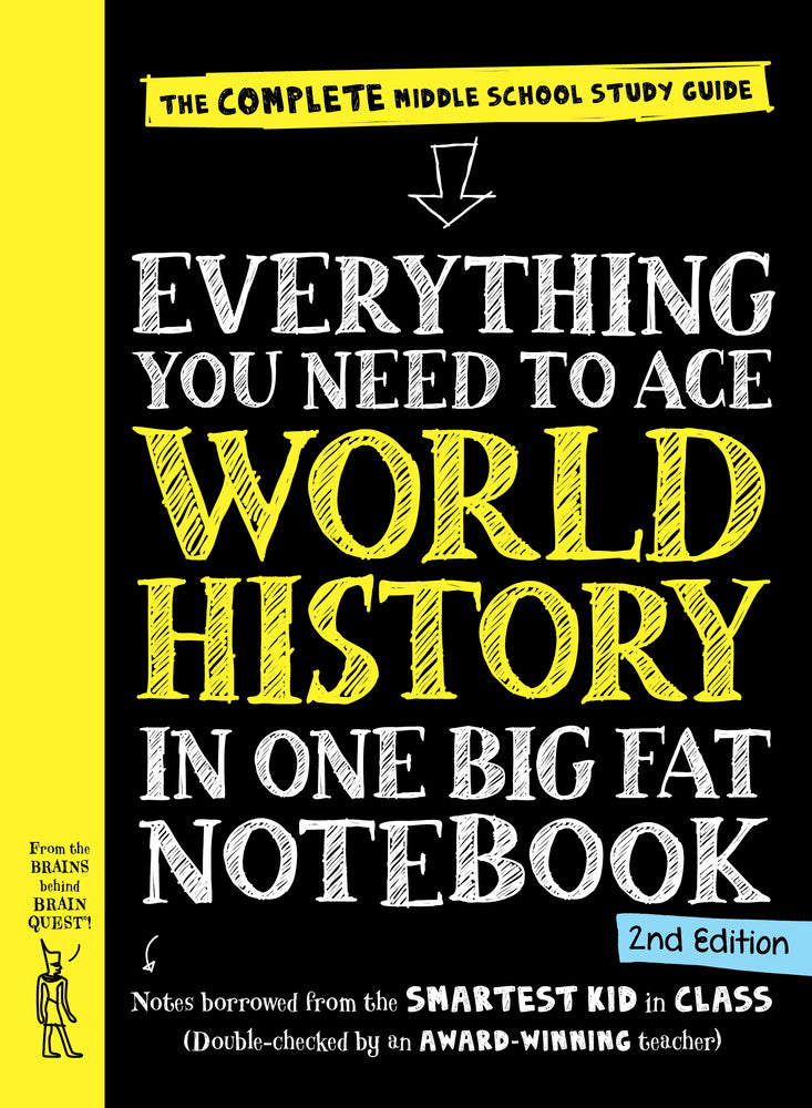 Book cover for Everything You Need to Ace World History in One Big Fat Notebook, 2nd Edition: The Complete Middle School Study Guide