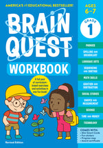 Book cover for Brain Quest Workbook: 1st Grade Revised Edition