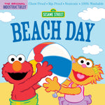 Book cover for Indestructibles: Sesame Street: Beach Day: Chew Proof - Rip Proof - Nontoxic - 100% Washable (Book for Babies, Newborn Books, Safe to Chew)