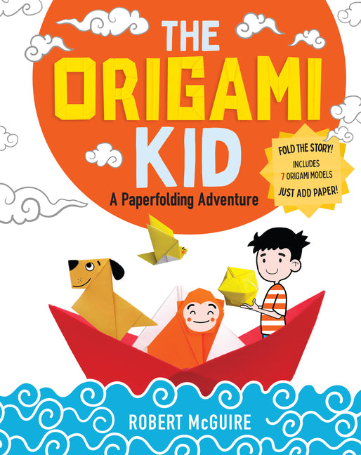 Book cover for Origami Kid: A Paperfolding Adventure