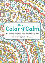 Book cover for Color of Calm: 90 Coloring Pages to Bring You Peace of Mind
