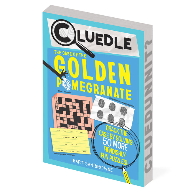 Book cover for Cluedle: The Case of the Golden Pomegranate (Book 2)