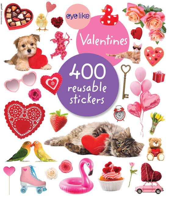 Book cover for Eyelike Stickers: Valentines