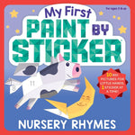 Book cover for My First Paint by Sticker: Nursery Rhymes