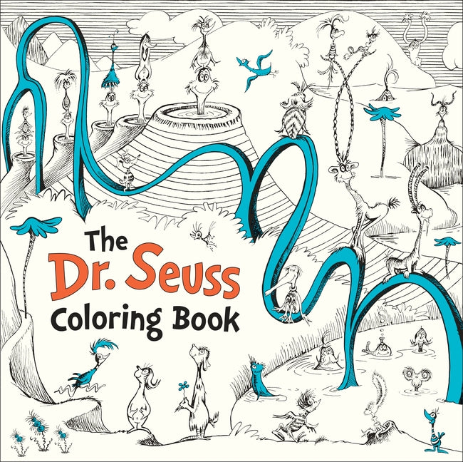 Book cover for Dr. Seuss Coloring Book