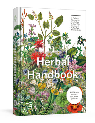 Book cover for Herbal Handbook: 50 Profiles in Words and Art from the Rare Book Collections of the New York Botanical Garden