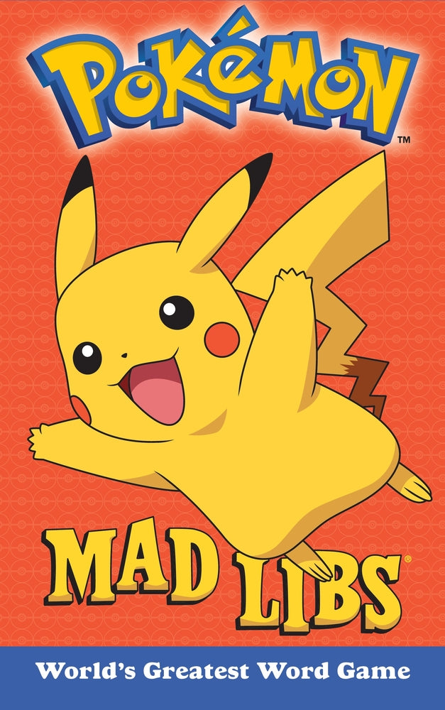 Book cover for Pokemon Mad Libs: World's Greatest Word Game